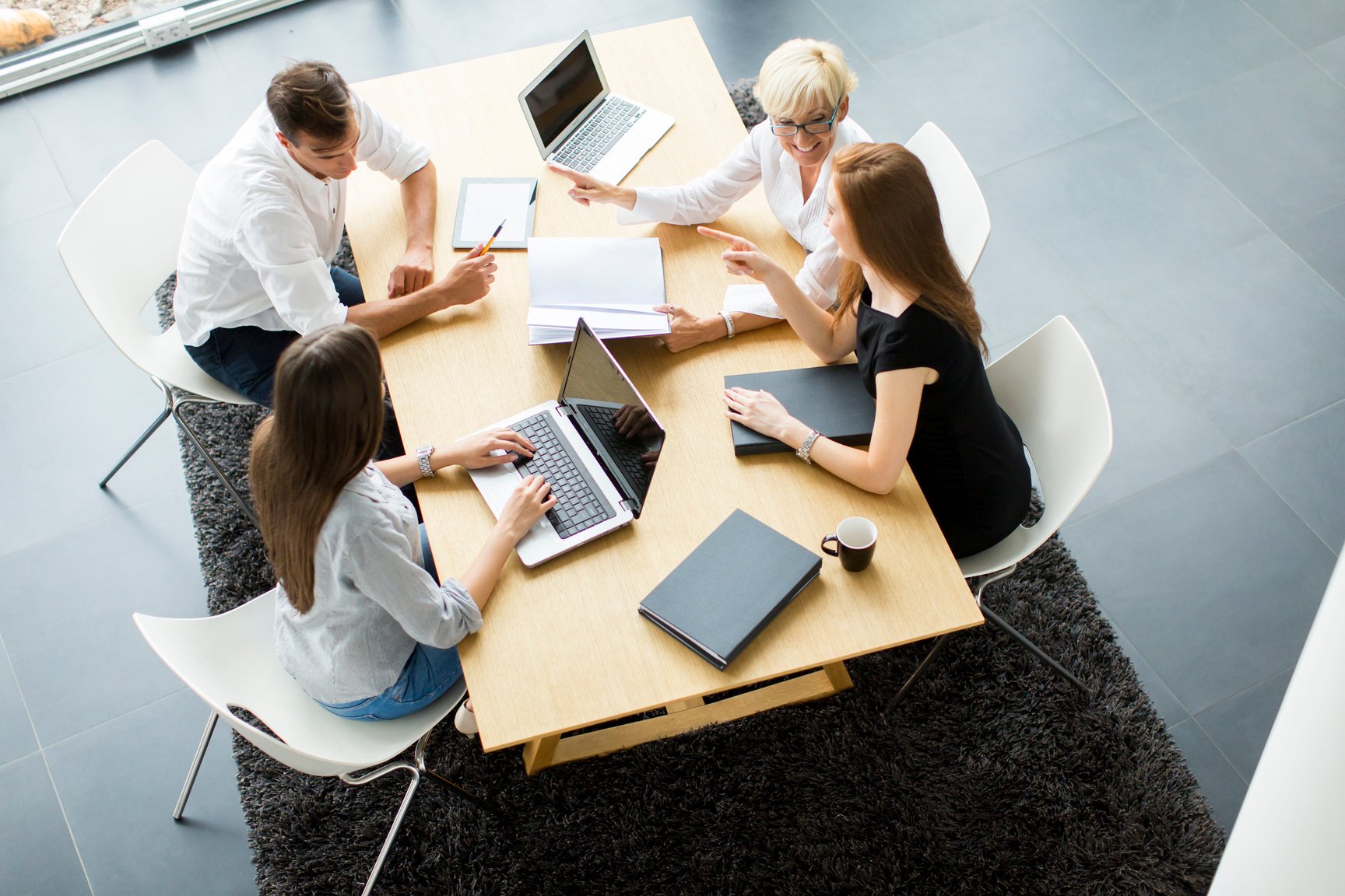 People Working in the Office